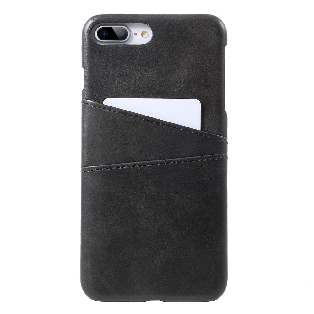 Card Slots Case iPhone 7 Plus/iPhone 8 Plus Svart