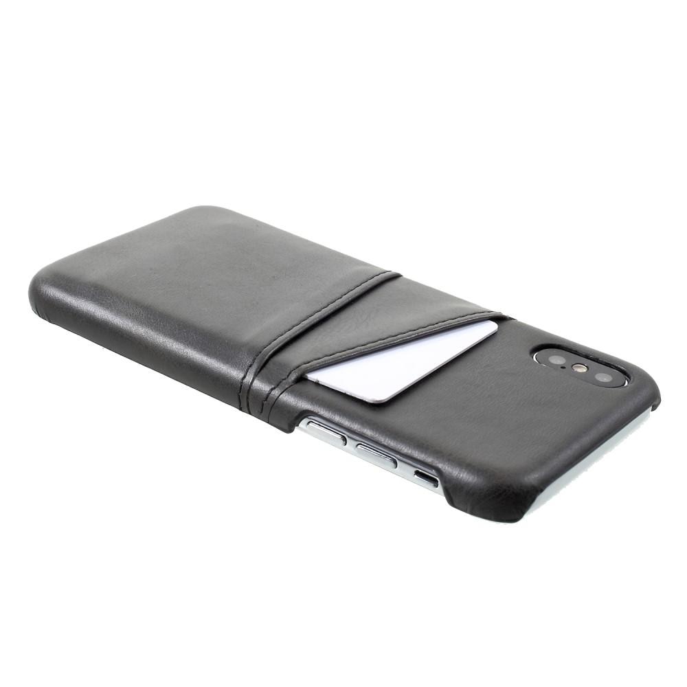 Card Slots Case iPhone X/Xs svart