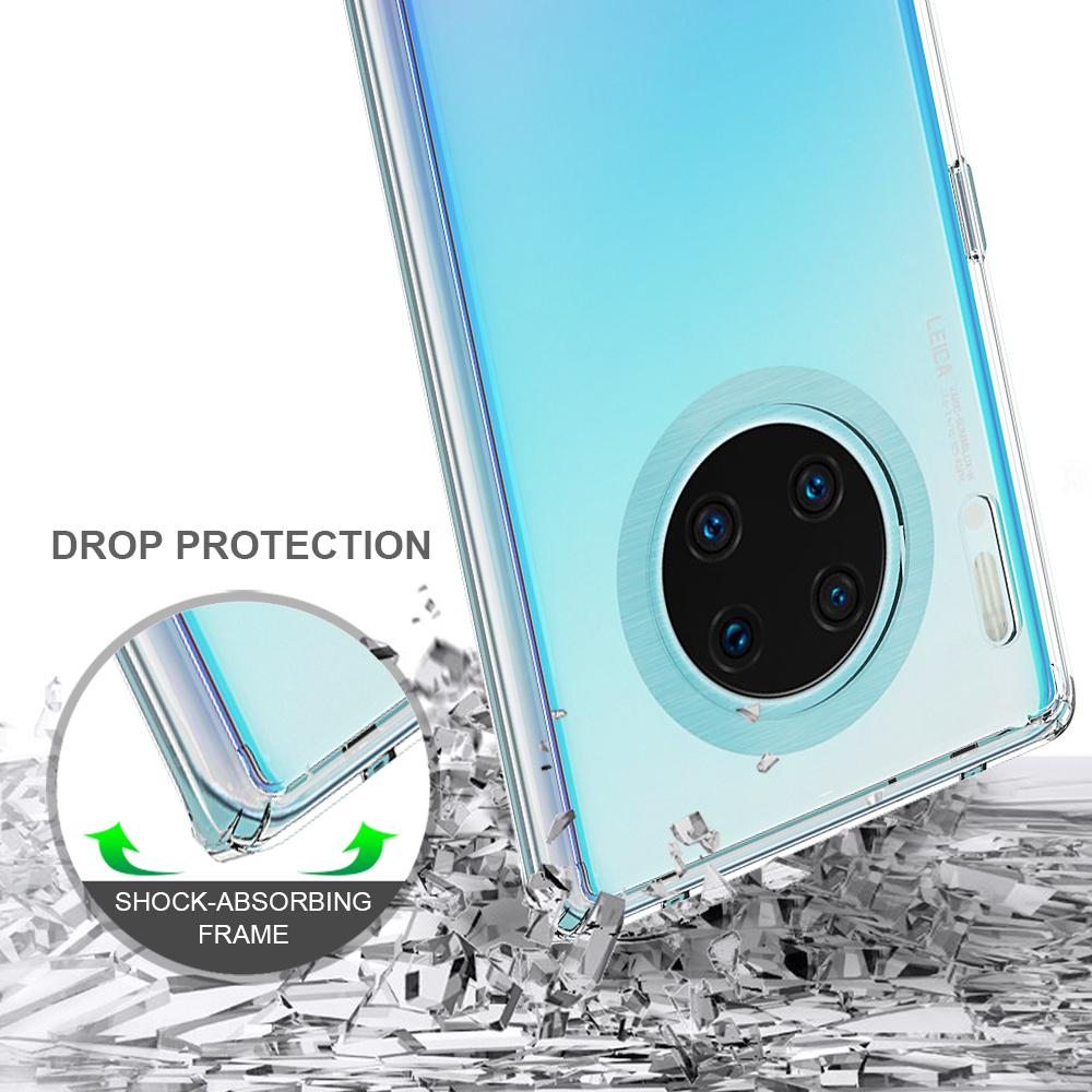 Crystal Hybrid Case Huawei Mate 30 Pro Transparent