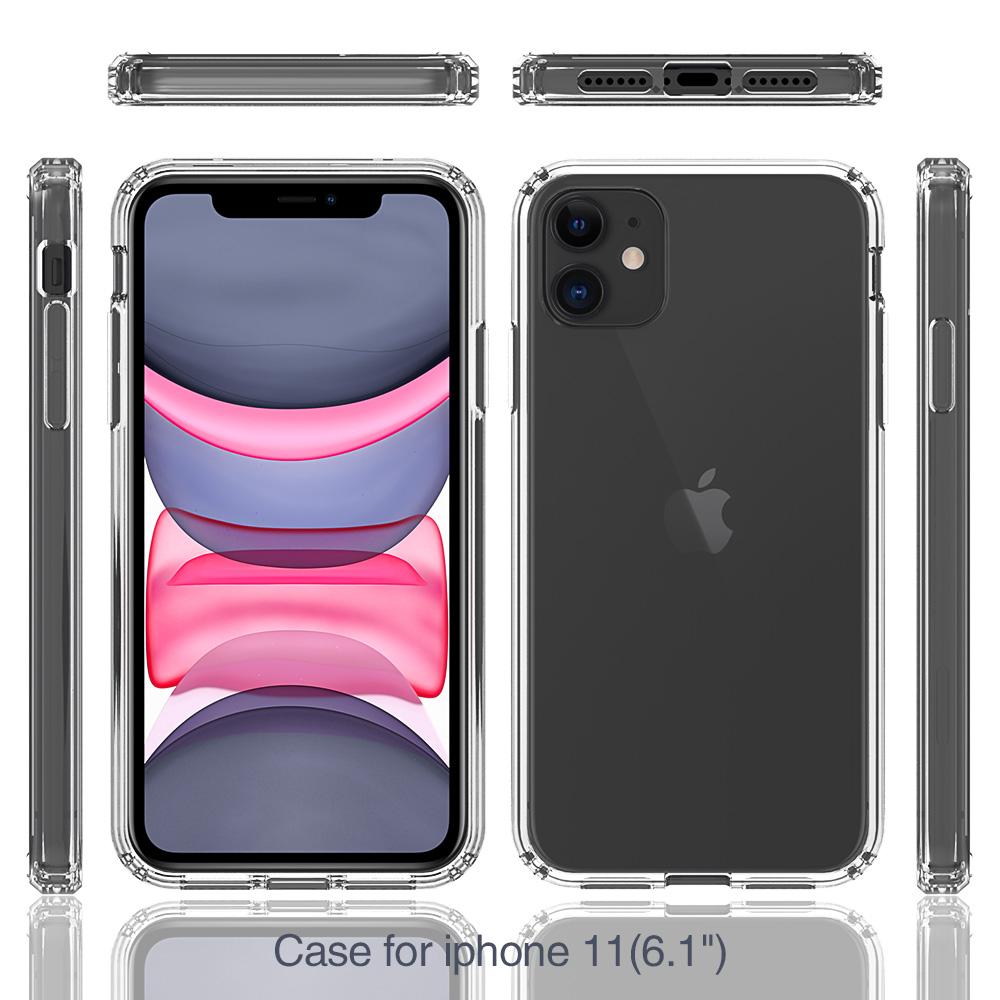 Crystal Hybrid Case iPhone 11 Transparent