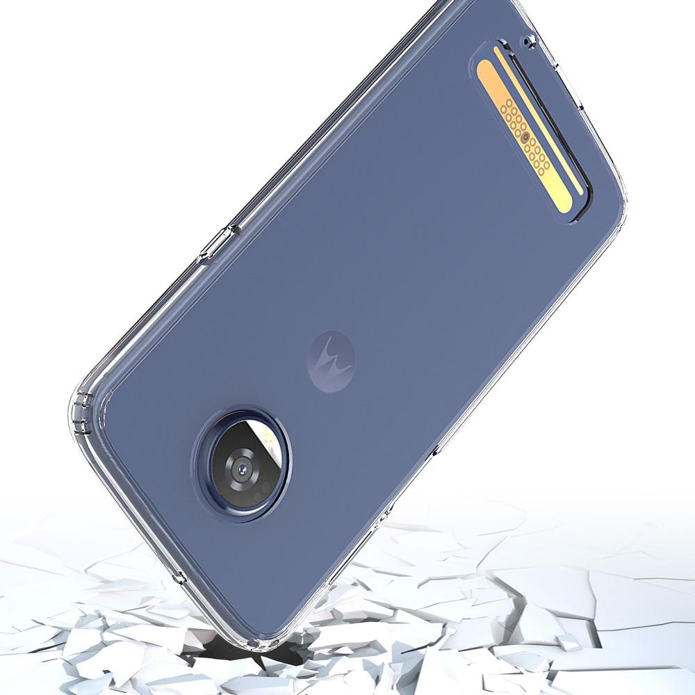 Crystal Hybrid Case Moto Z3 Play Transparent