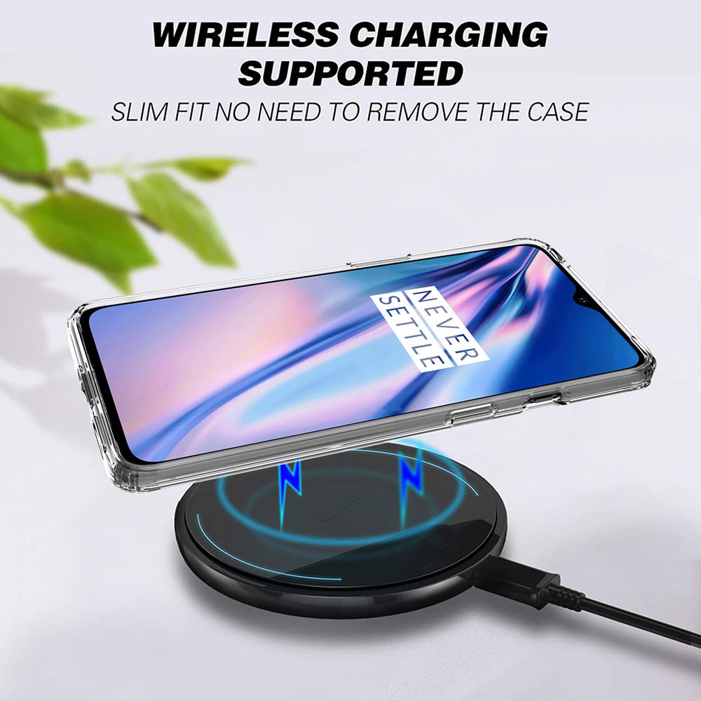 Crystal Hybrid Case OnePlus 7T Transparent