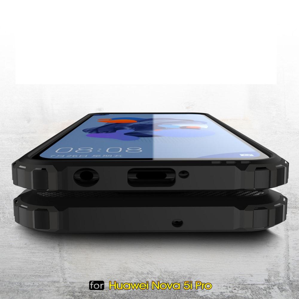 Hybridskal Tough Huawei Mate 30 Lite svart