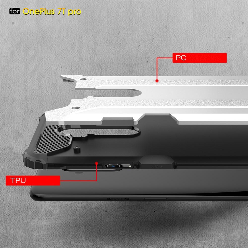 Hybridskal Tough OnePlus 7T Pro svart