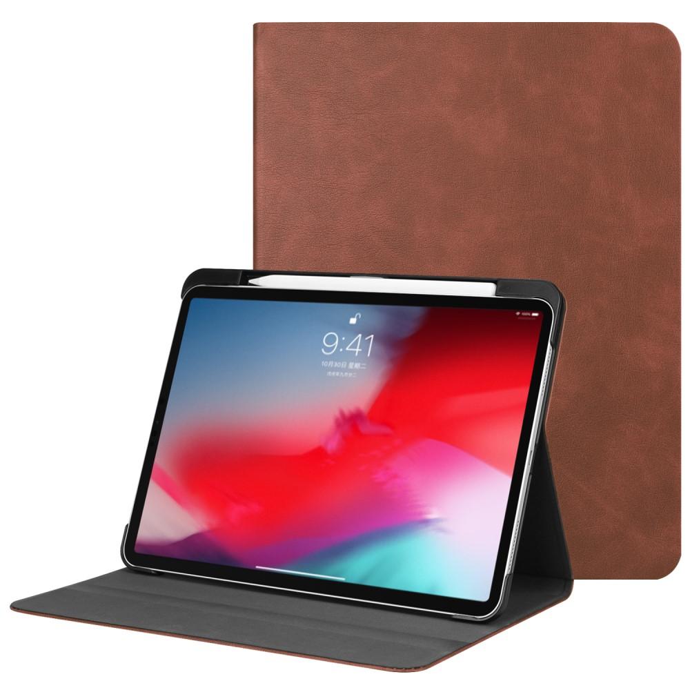 Leather Case Pencil Holder iPad Pro 11 Brown