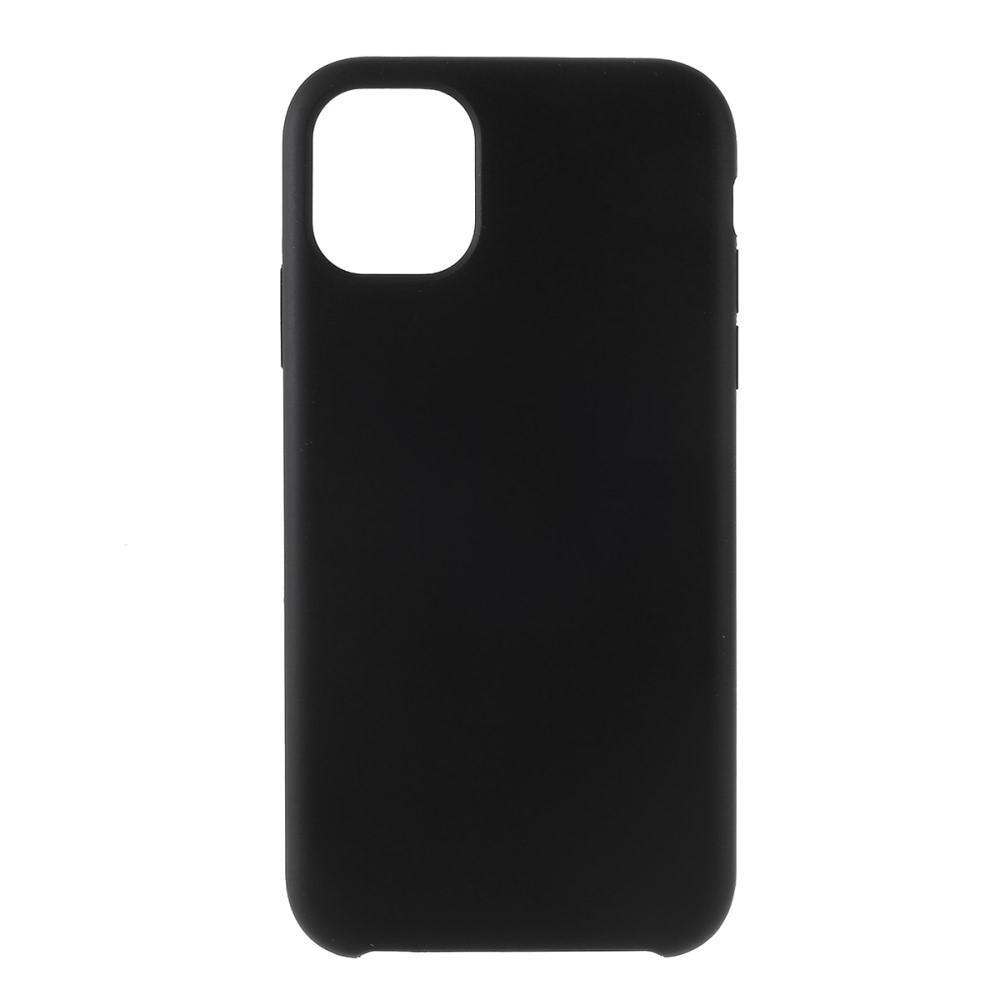Liquid Silicone Case iPhone 11 Black