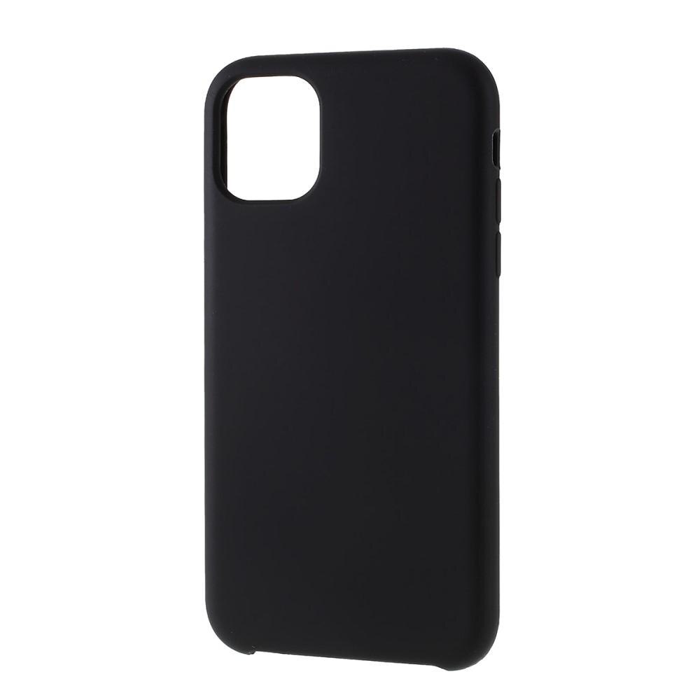 Liquid Silicone Case iPhone 11 Black