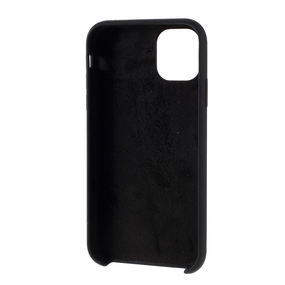 Liquid Silicone Case iPhone 11 Pro Max Black