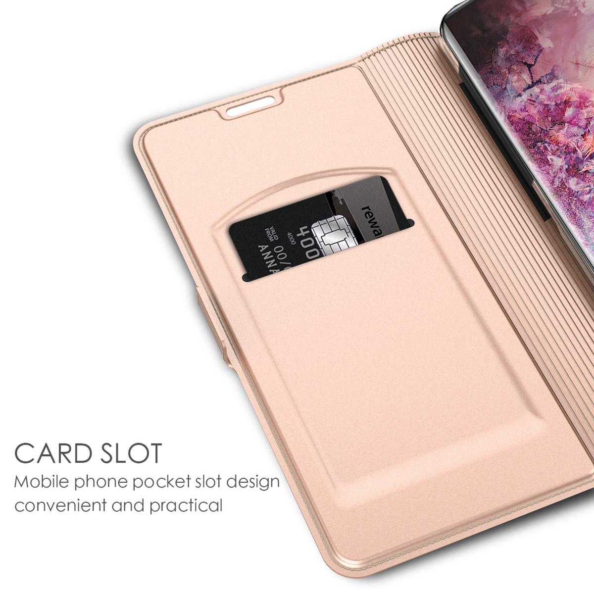Slim Card Wallet Galaxy Note 10 roséguld