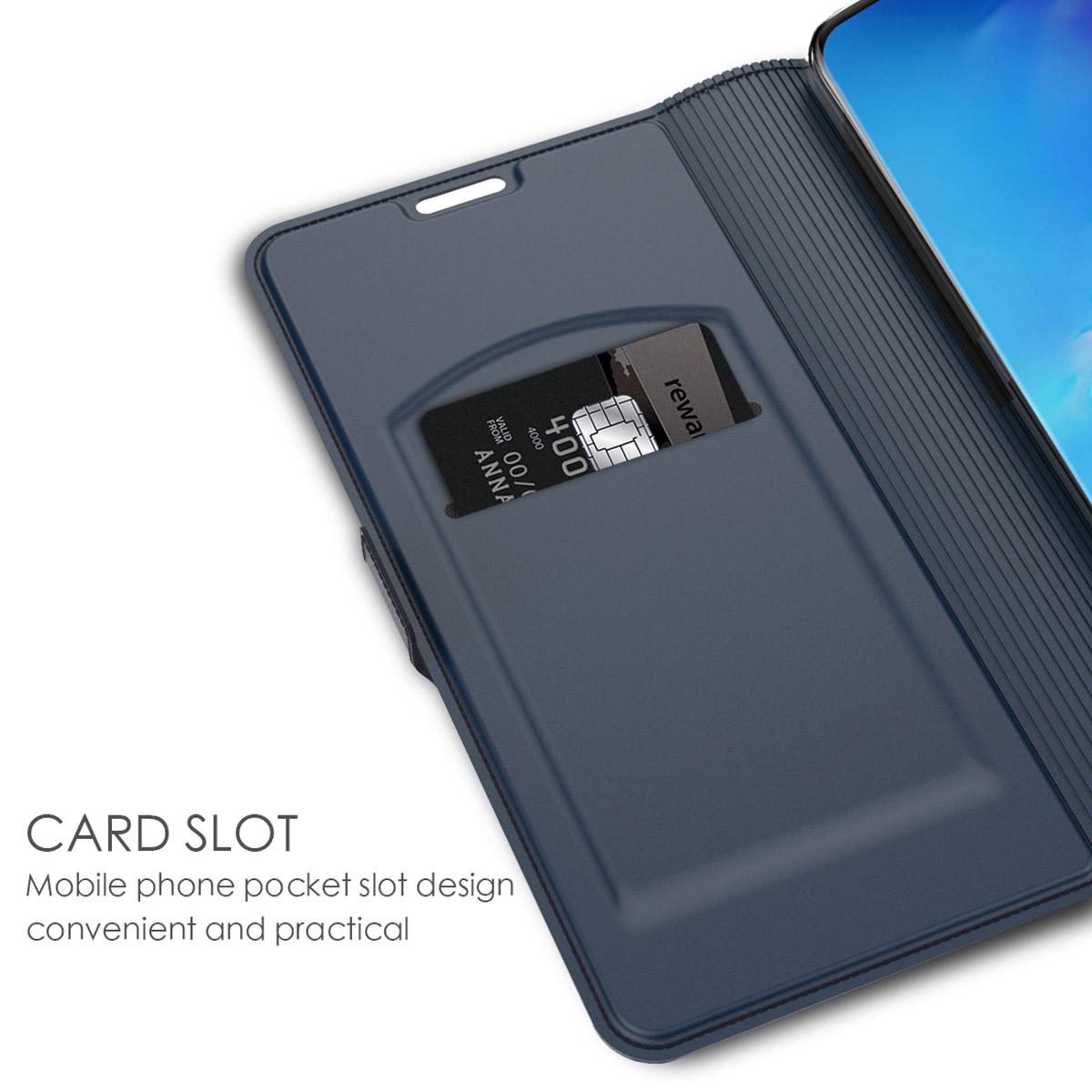 Slim Card Wallet Galaxy S10 Lite marinblå