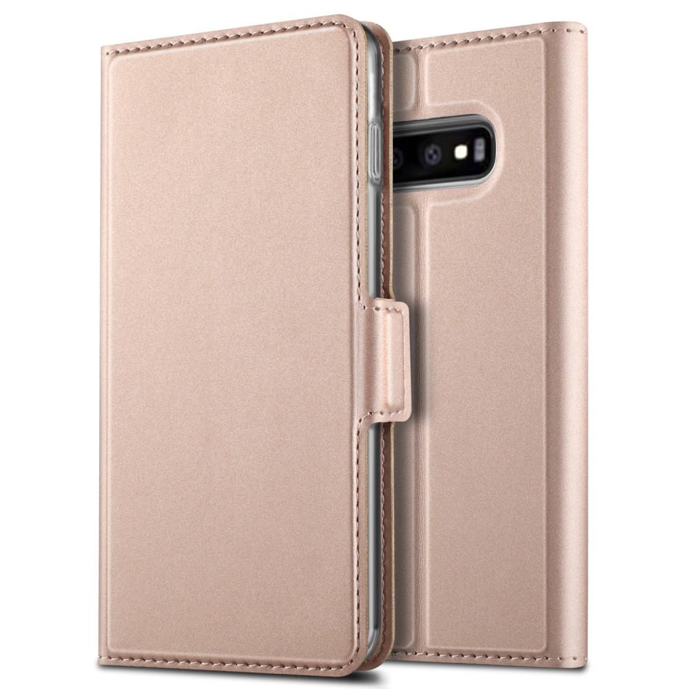 Slim Card Wallet Galaxy S10 roséguld
