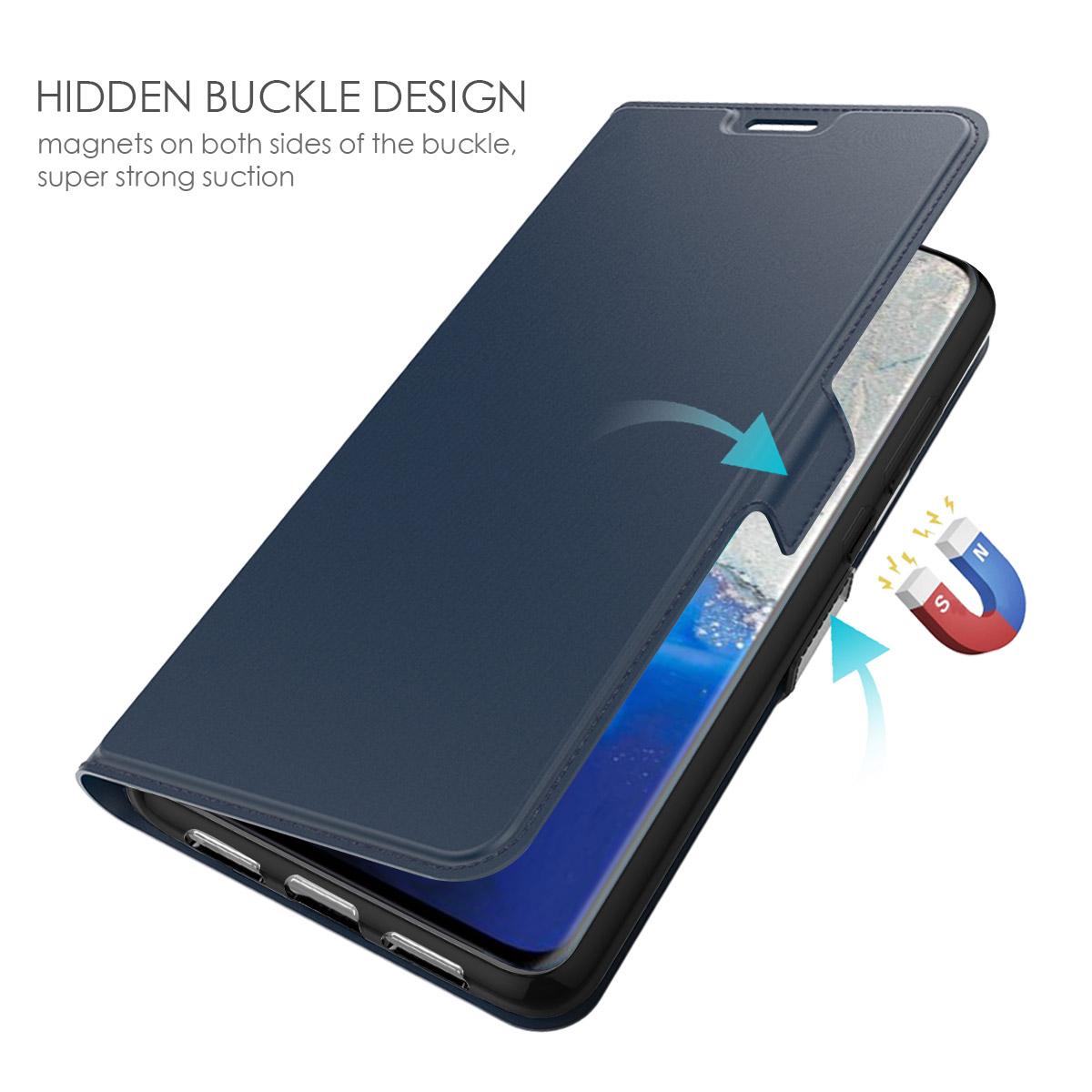 Slim Card Wallet Galaxy S20 marinblå