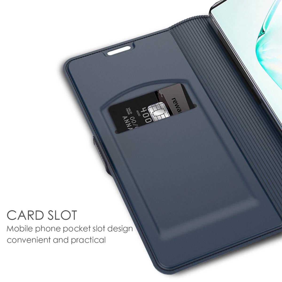 Slim Card Wallet Galaxy S20 Plus marinblå