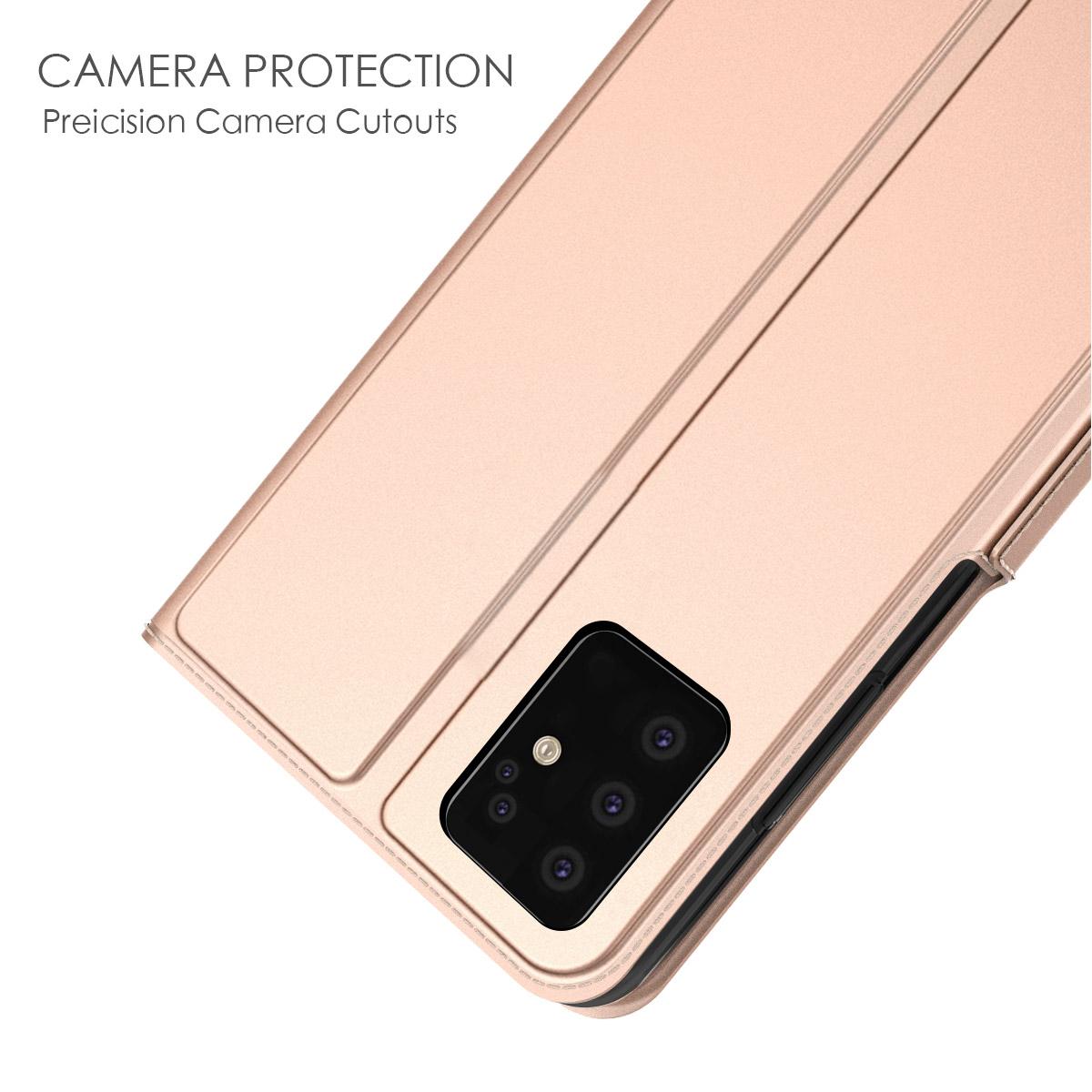 Slim Card Wallet Galaxy S20 Plus roséguld