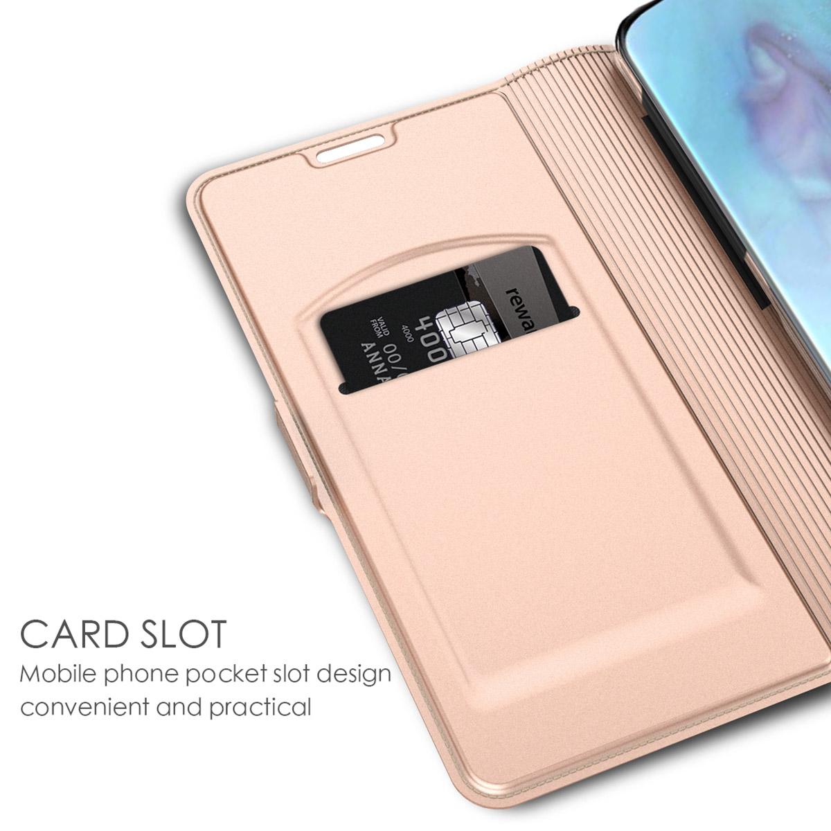 Slim Card Wallet Galaxy S20 roséguld