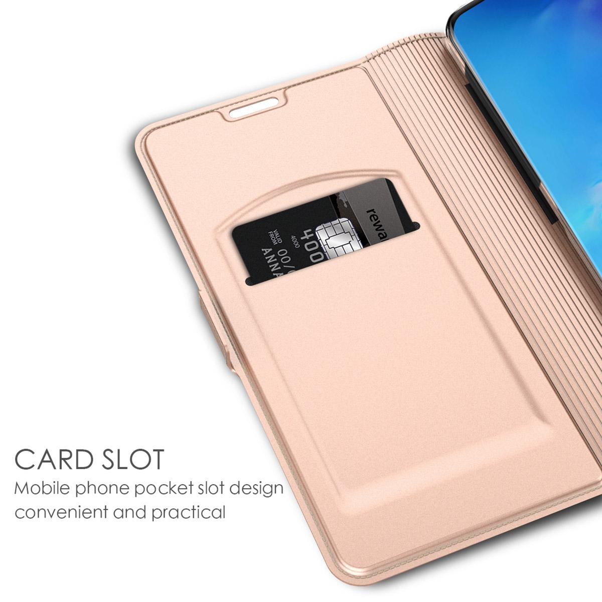 Slim Card Wallet Galaxy S20 Ultra roséguld