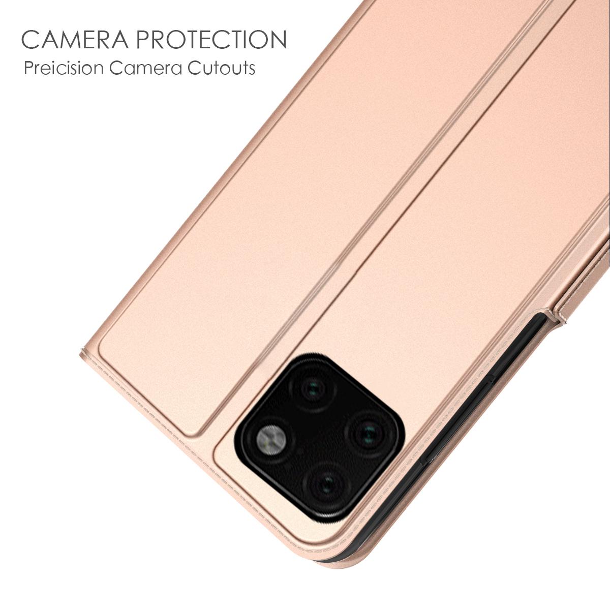 Slim Card Wallet iPhone 11 Pro Max roséguld
