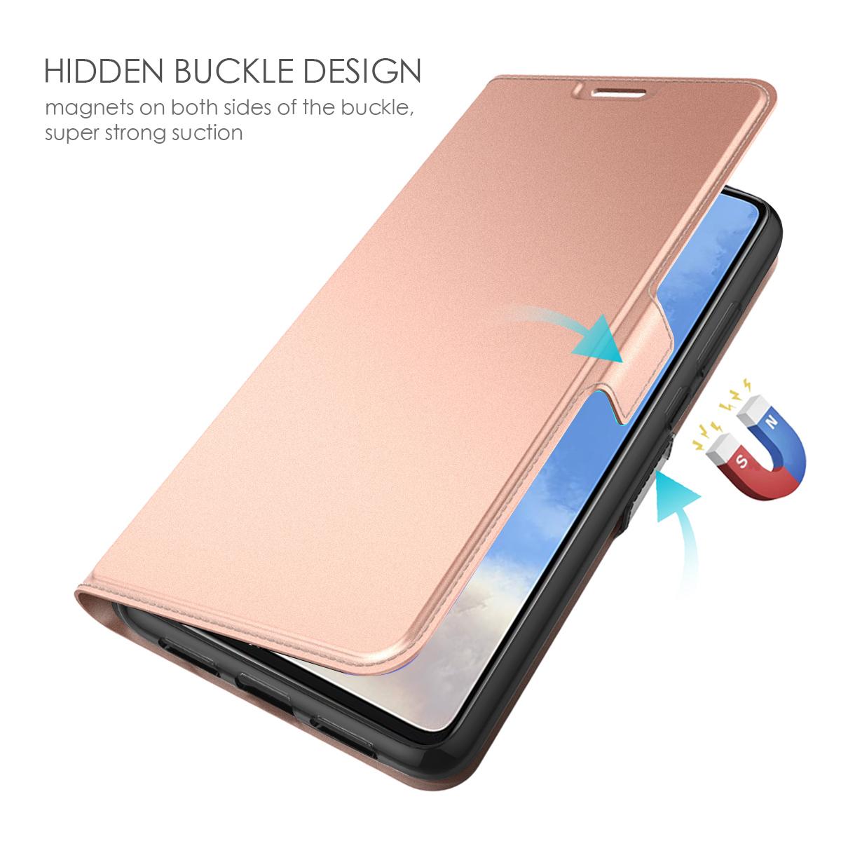 Slim Card Wallet OnePlus 7T roséguld