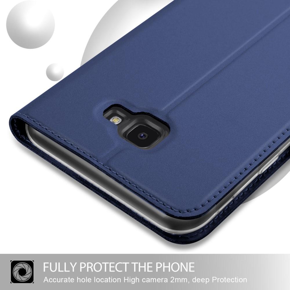 Slim Card Wallet Samsung Galaxy J4 Plus 2018 marinblå