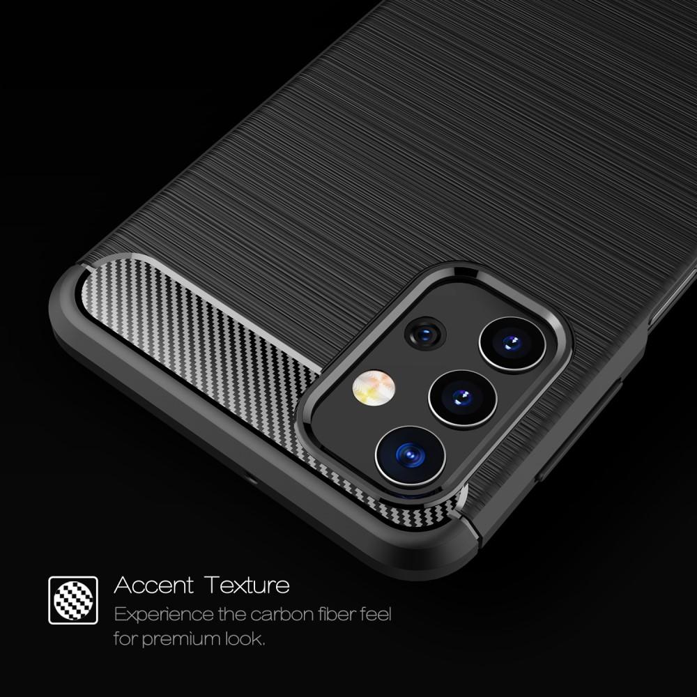 Samsung Galaxy A32 5G Skal TPU Brushed Svart