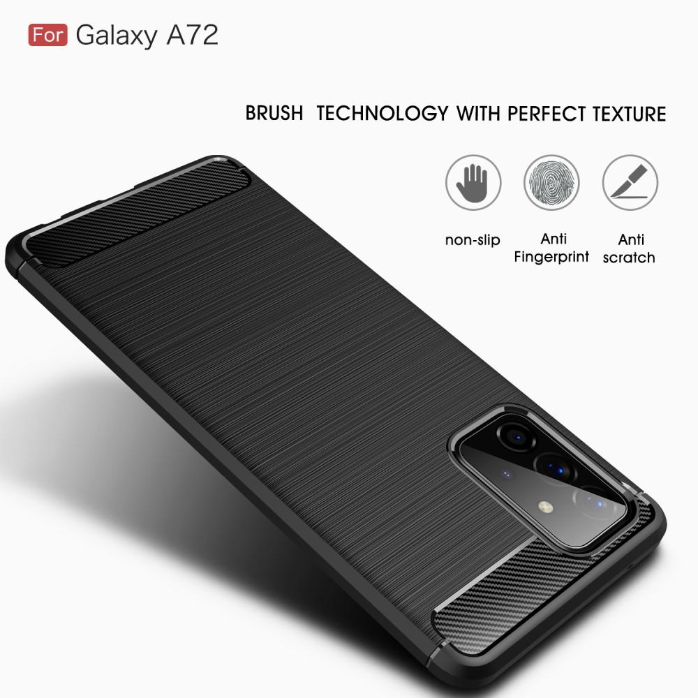 Brushed TPU Case Galaxy A72 5G Black