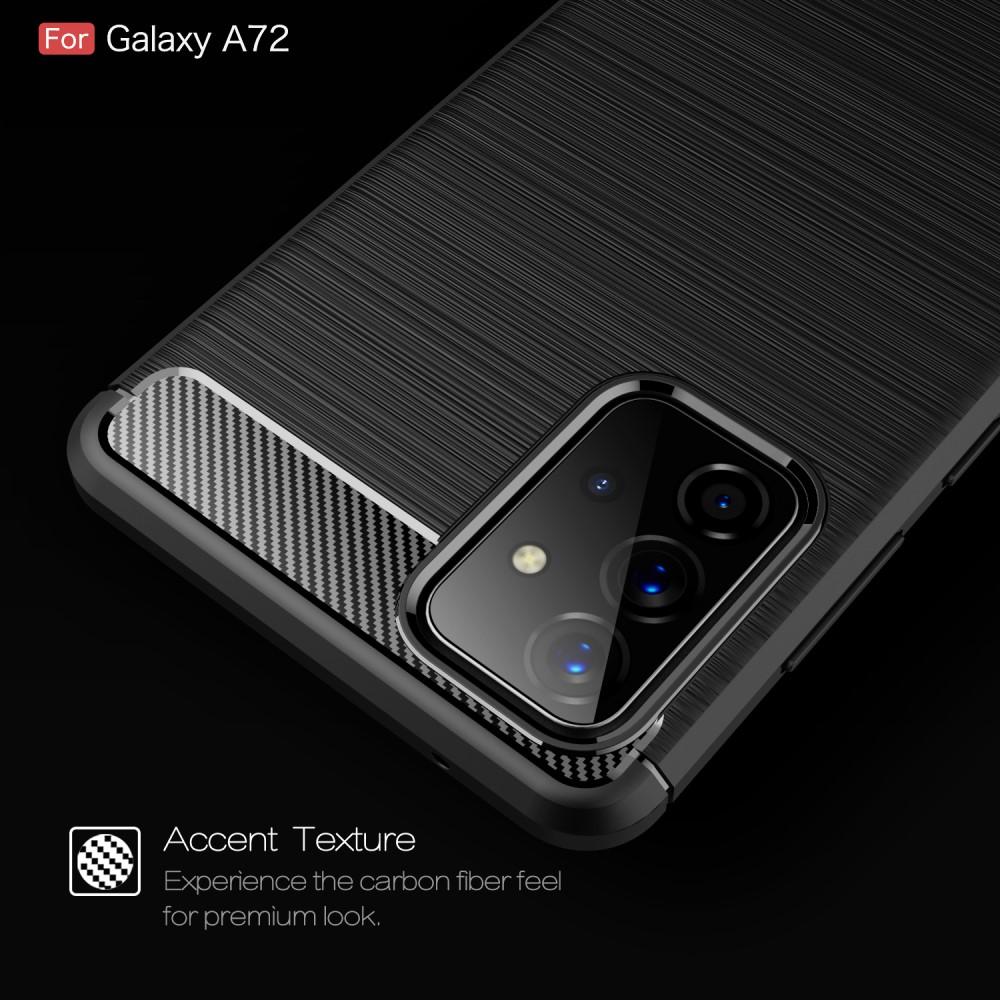 Brushed TPU Case Galaxy A72 5G Black