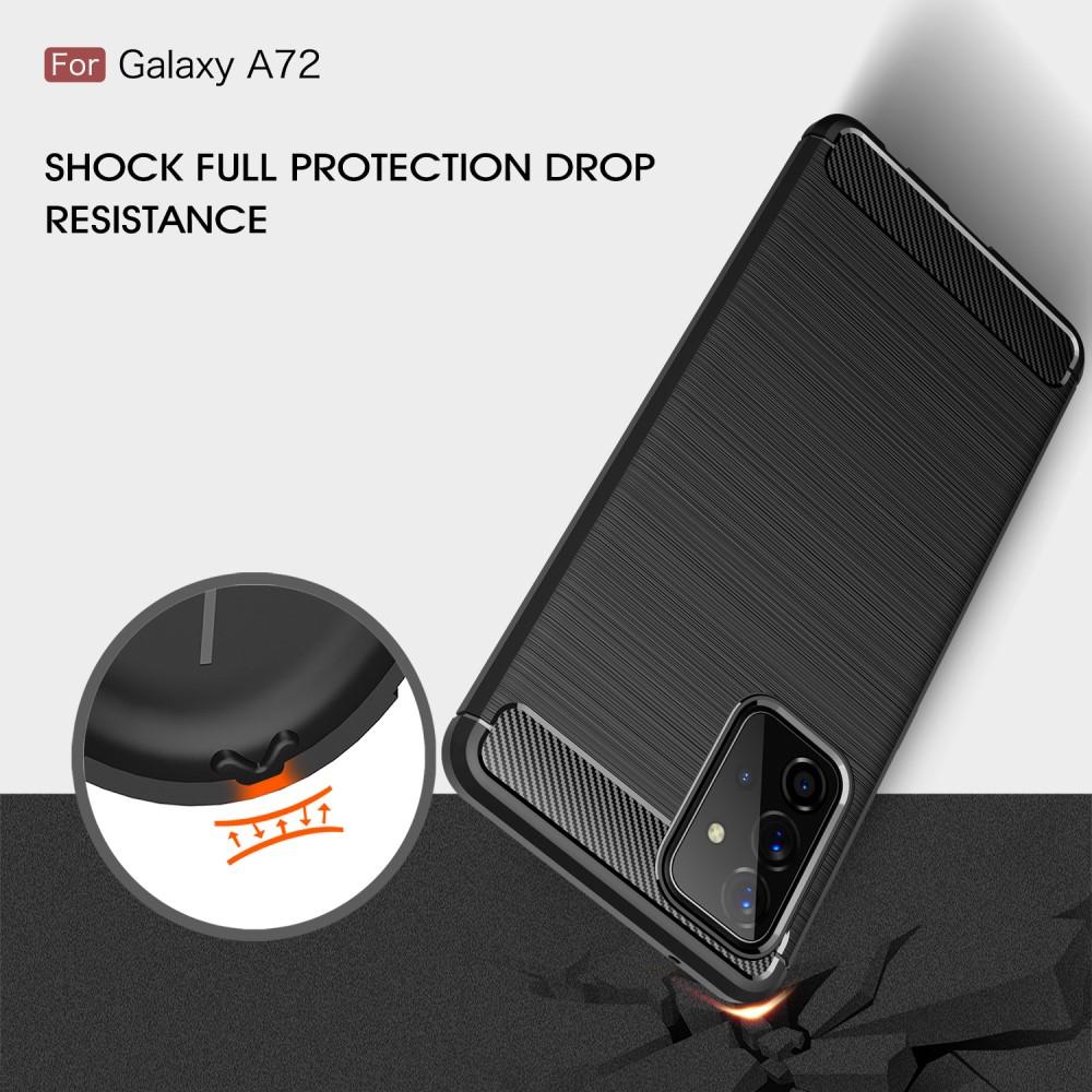 Brushed TPU Case Galaxy A72 5G Black