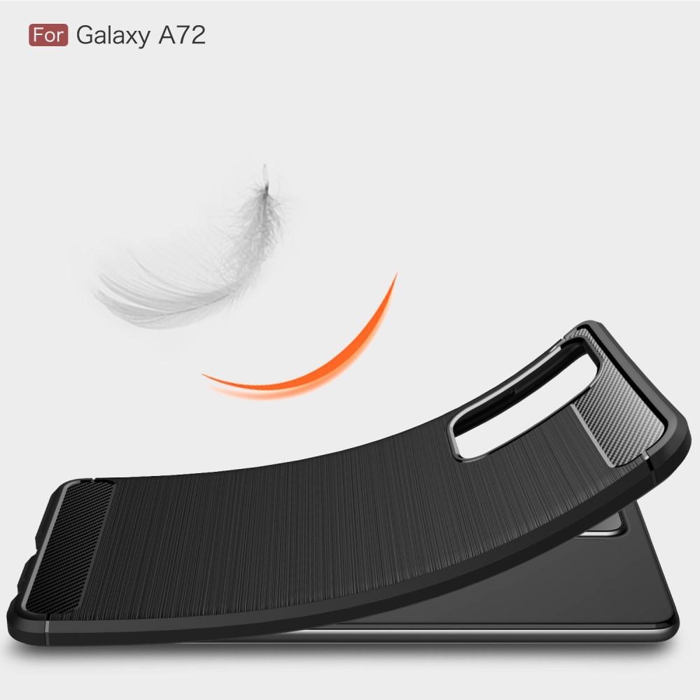 Brushed TPU Case Galaxy A72 5G Black