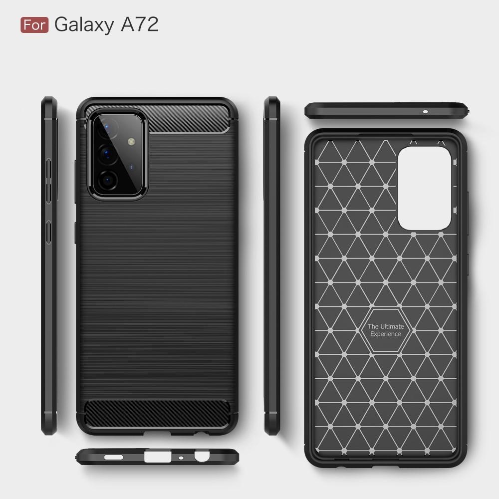 Brushed TPU Case Galaxy A72 5G Black