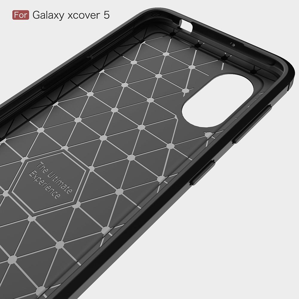 Samsung Galaxy Xcover 5 Skal TPU Brushed Svart
