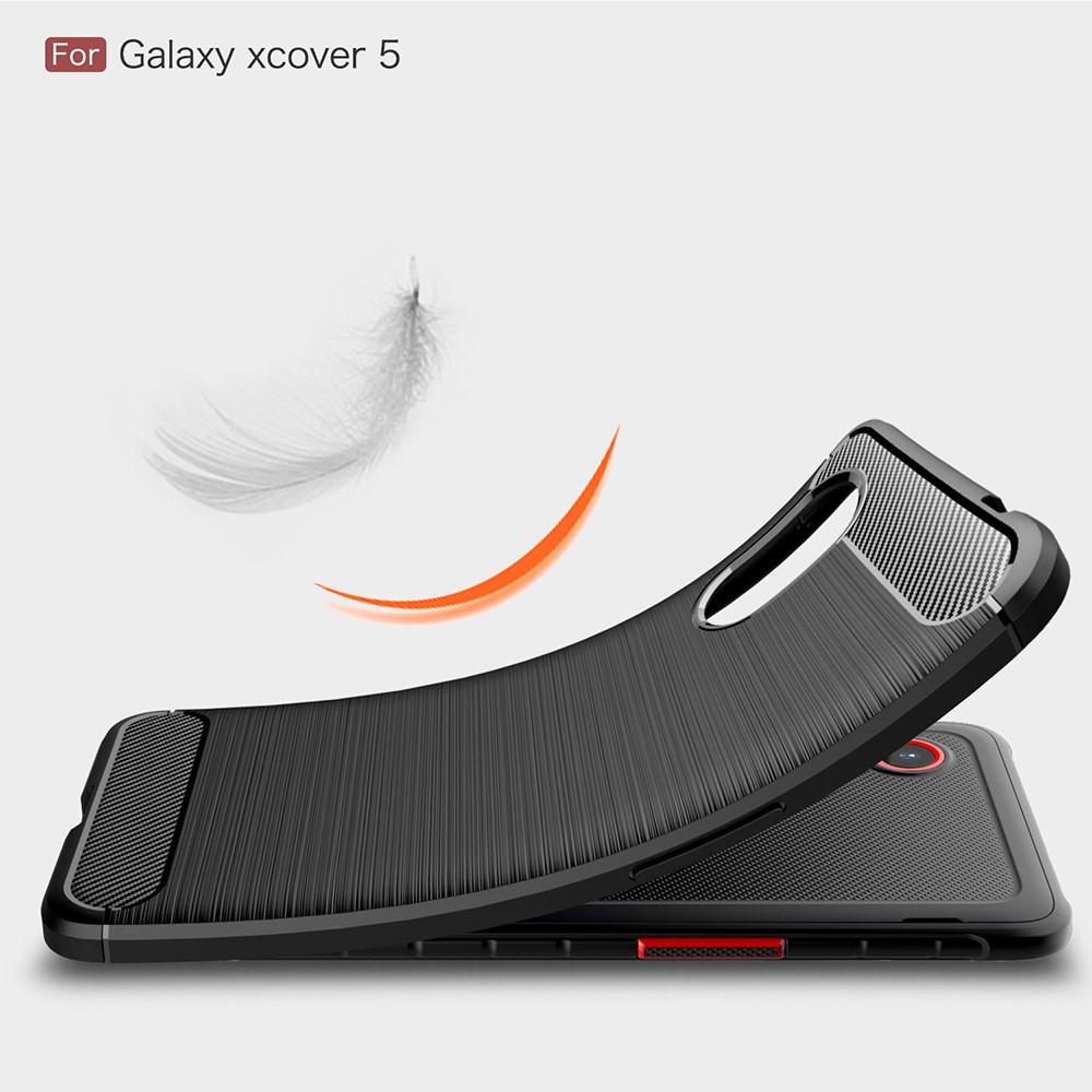 Brushed TPU Case Galaxy Xcover 5 Black