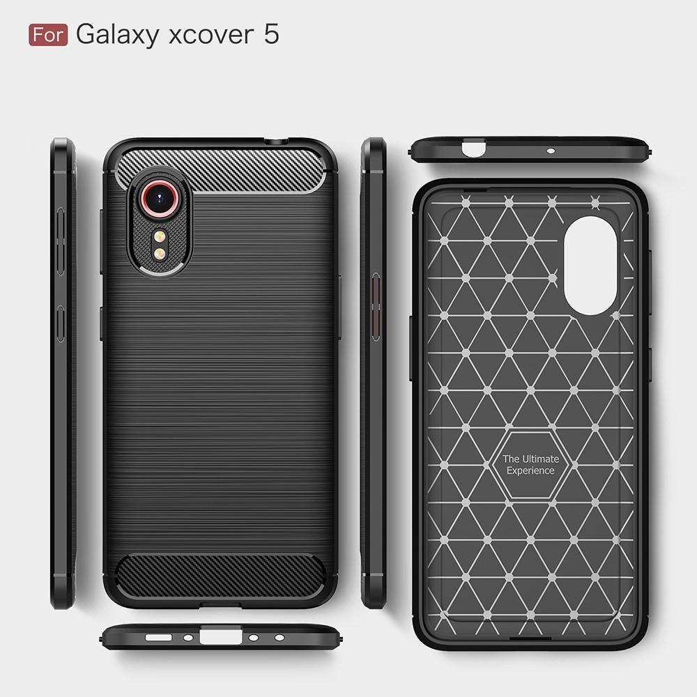 Brushed TPU Case Galaxy Xcover 5 Black
