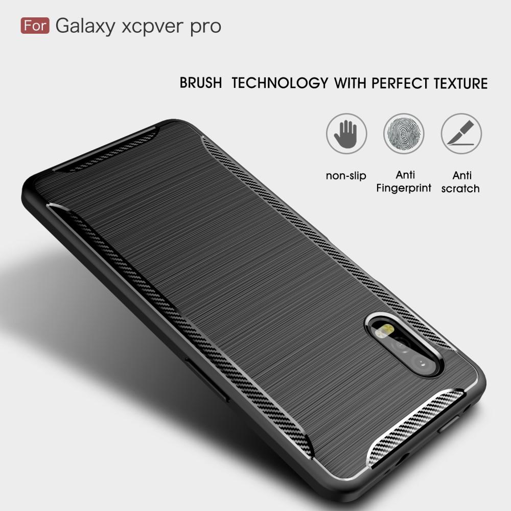 Brushed TPU Case Galaxy Xcover Pro Black