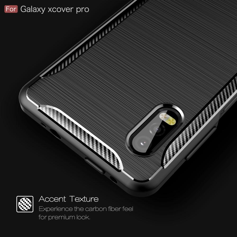 Brushed TPU Case Galaxy Xcover Pro Black