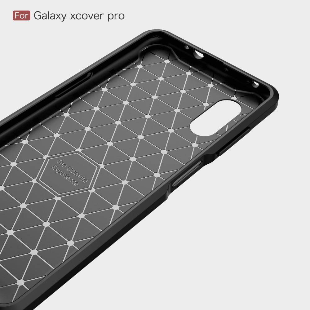 Samsung Galaxy Xcover Pro Skal TPU Brushed Svart