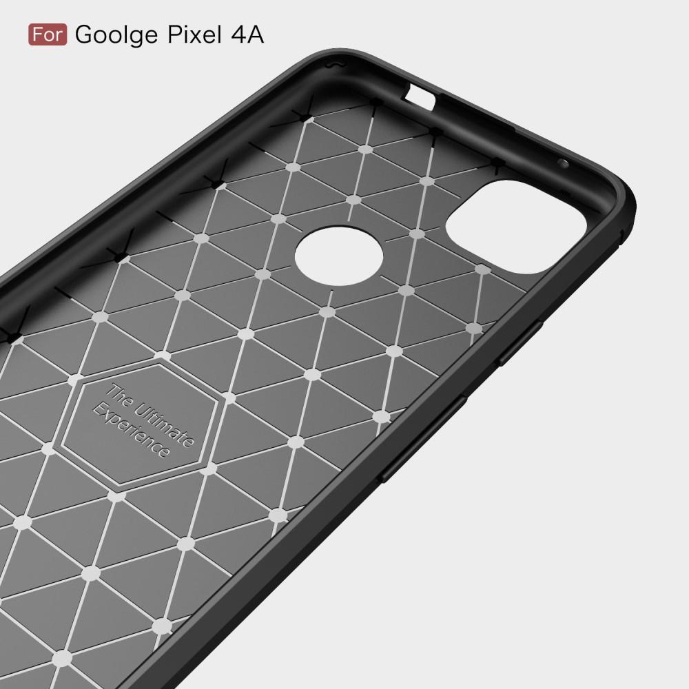 Google Pixel 4a Skal TPU Brushed Svart