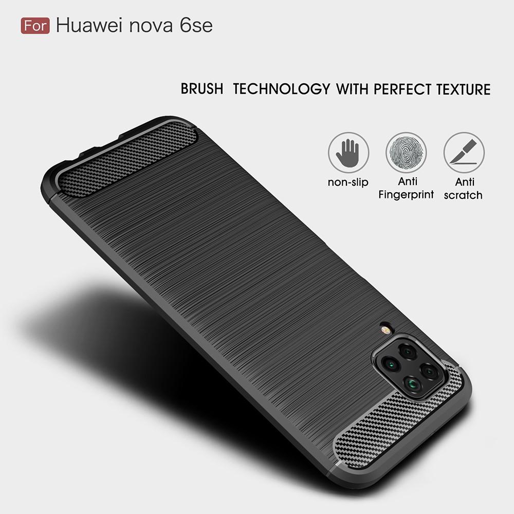 Brushed TPU Case Huawei P40 Lite Black