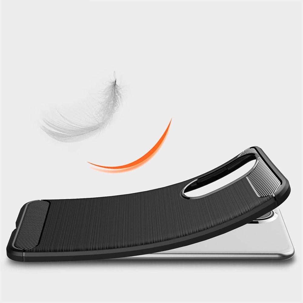Huawei P50 Skal TPU Brushed Svart