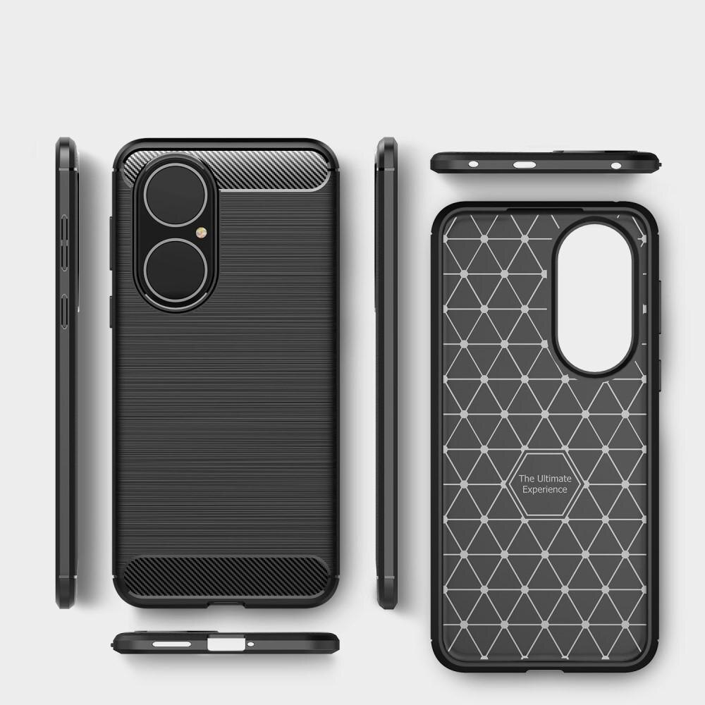 Huawei P50 Skal TPU Brushed Svart