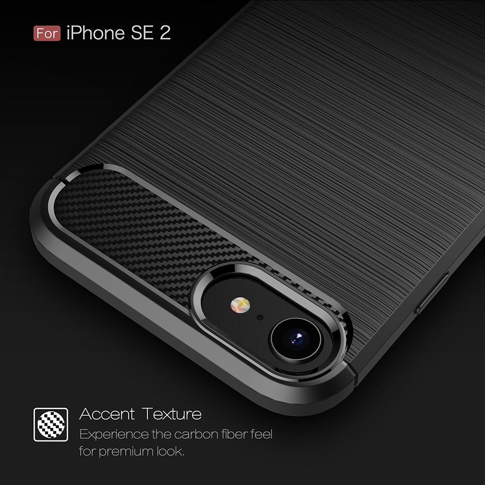 Brushed TPU Case iPhone 7/8/SE black