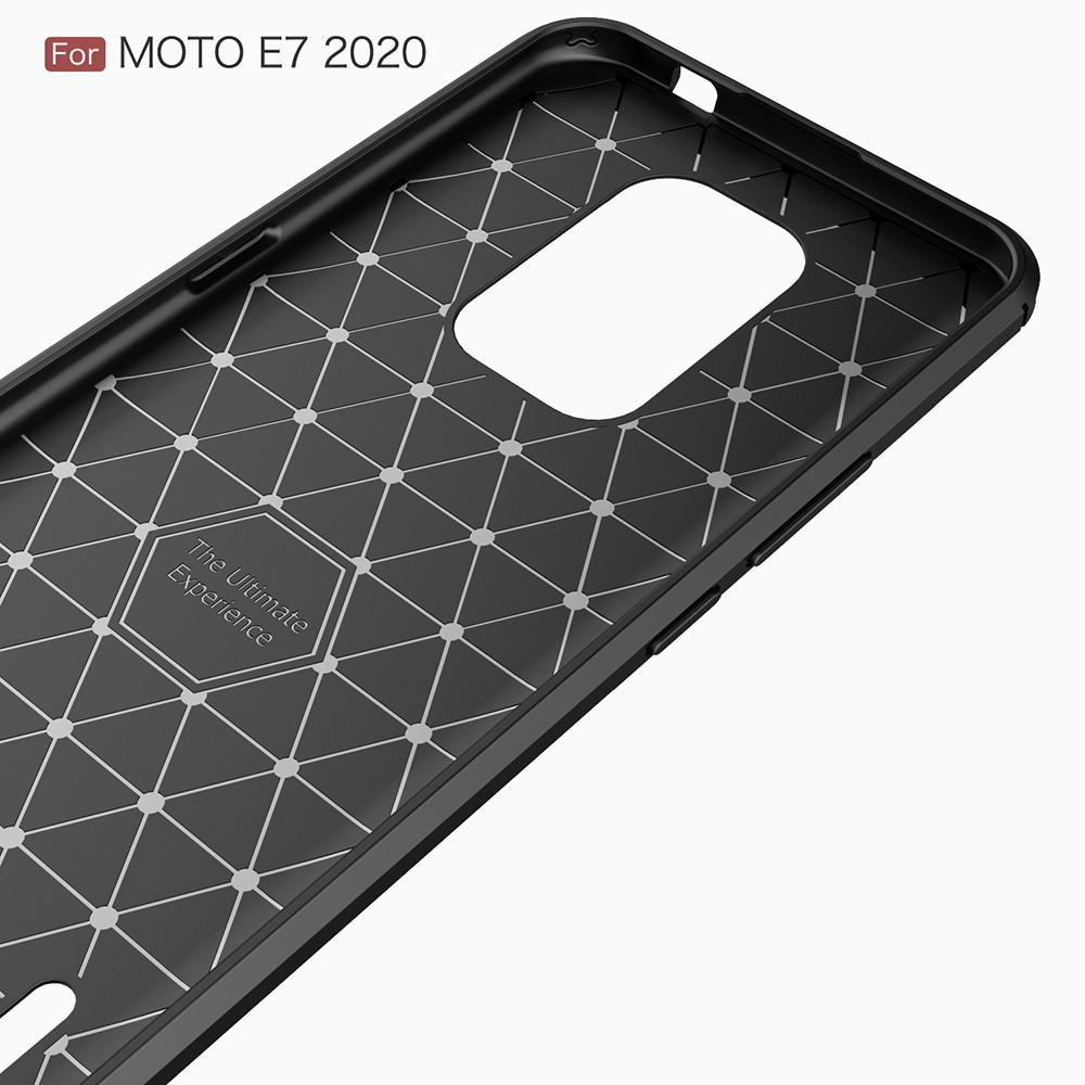 Brushed TPU Case Motorola Moto E7 Black
