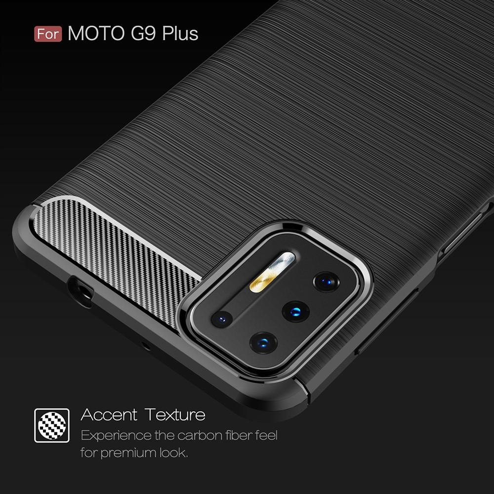 Brushed TPU Case Motorola Moto G9 Plus Black