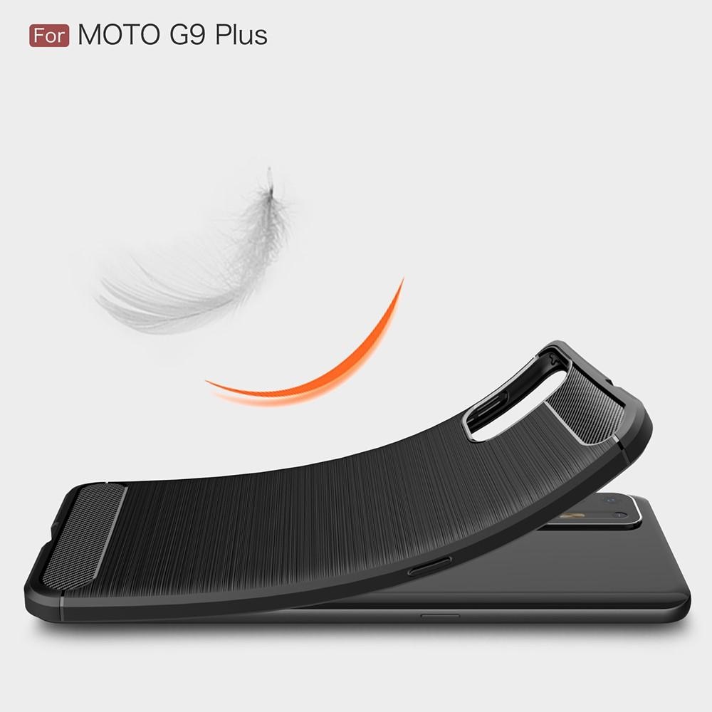 Brushed TPU Case Motorola Moto G9 Plus Black
