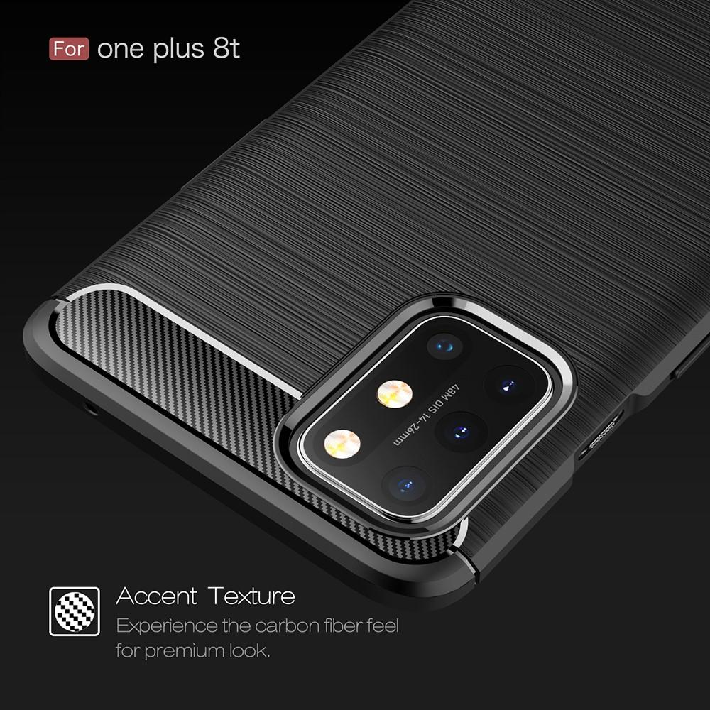  OnePlus 8T Skal TPU Brushed Svart