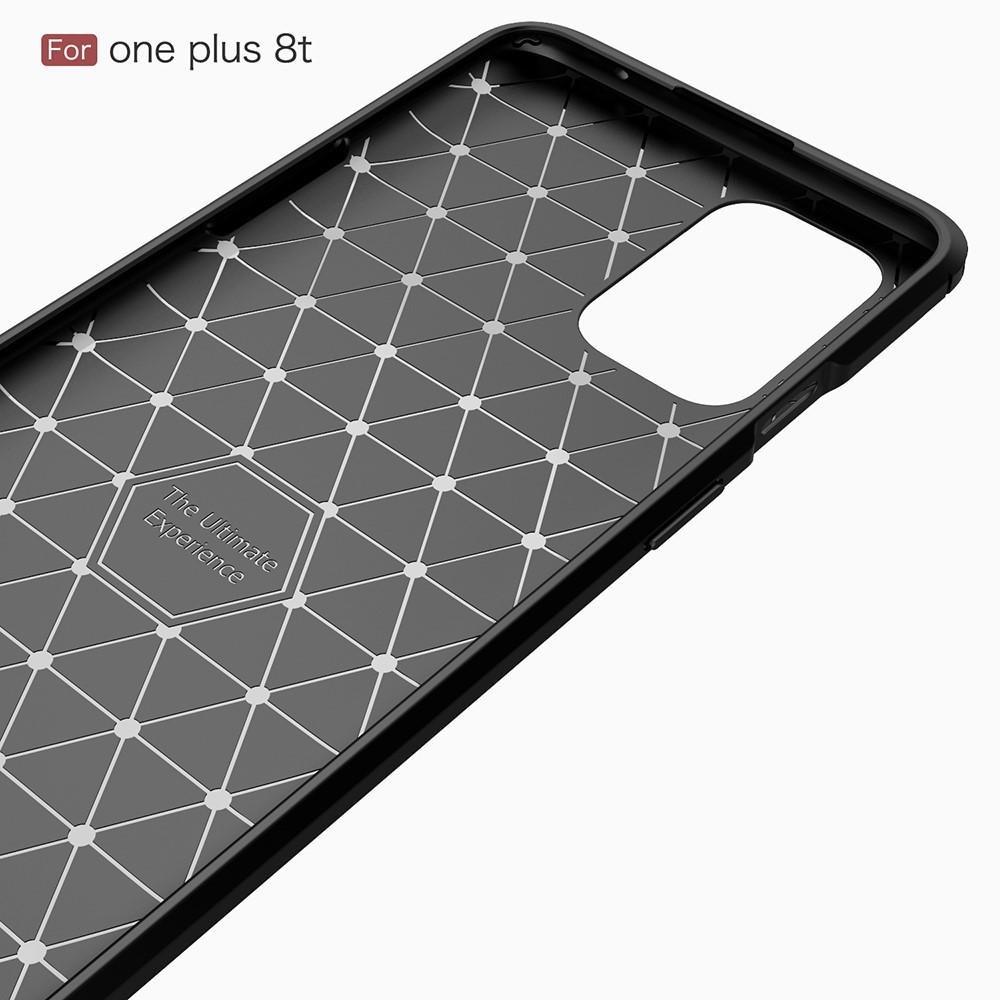  OnePlus 8T Skal TPU Brushed Svart