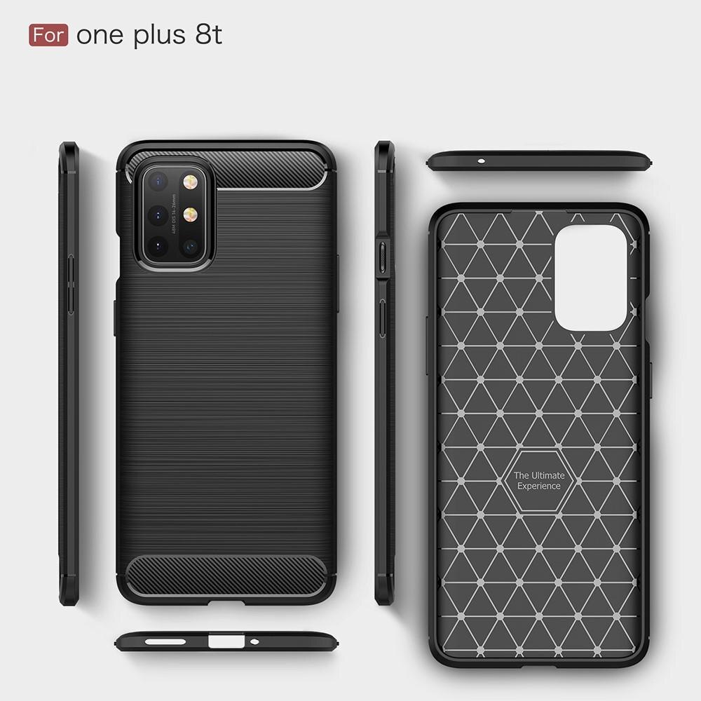  OnePlus 8T Skal TPU Brushed Svart