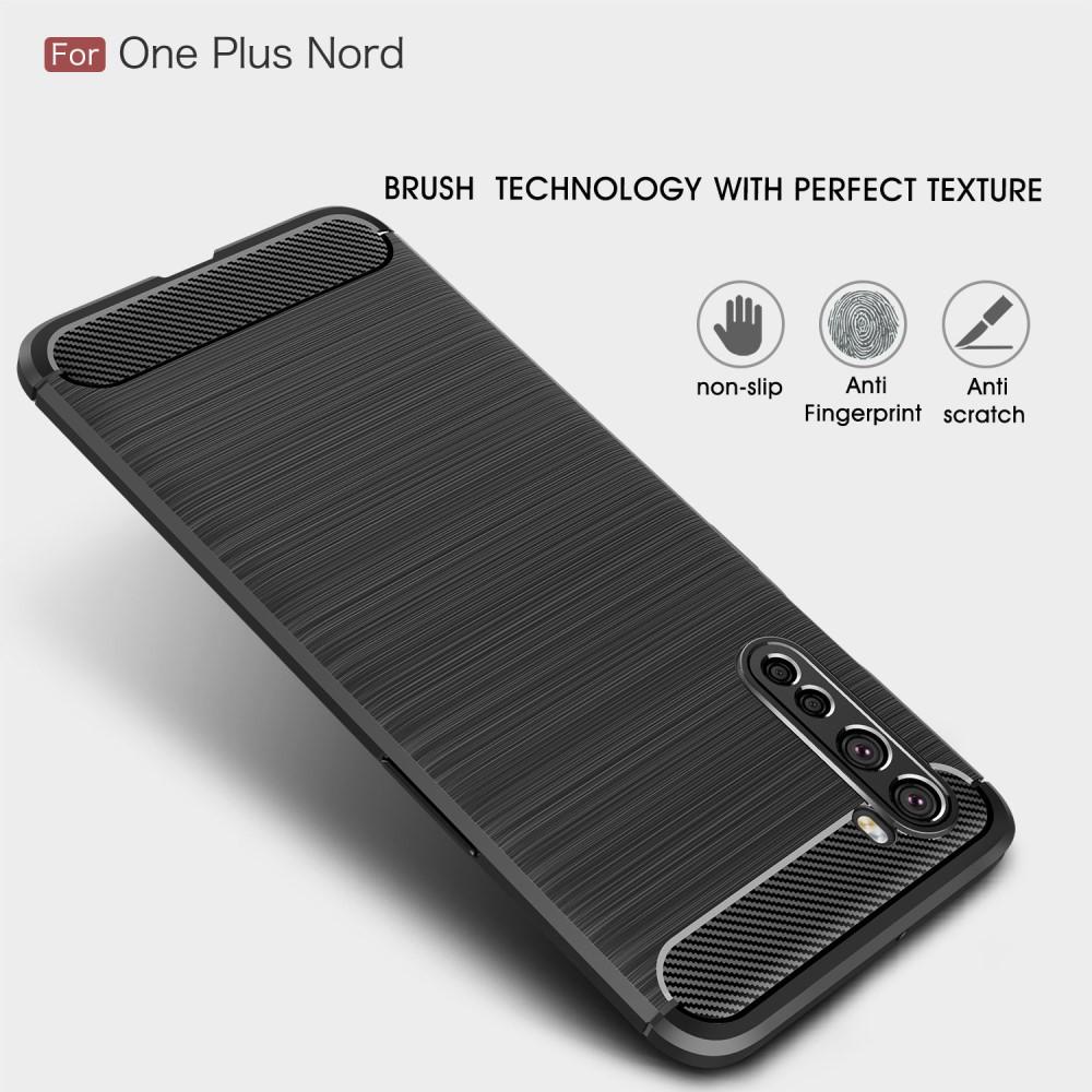  OnePlus Nord Skal TPU Brushed Svart