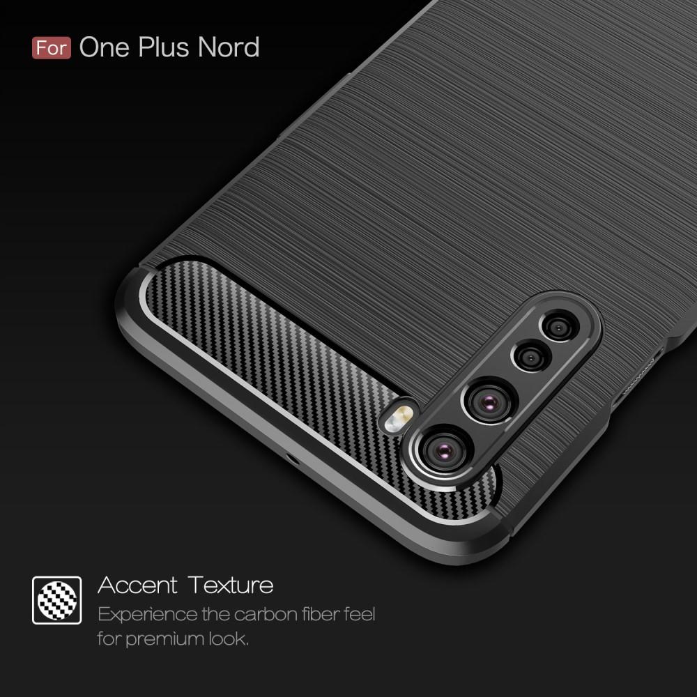  OnePlus Nord Skal TPU Brushed Svart