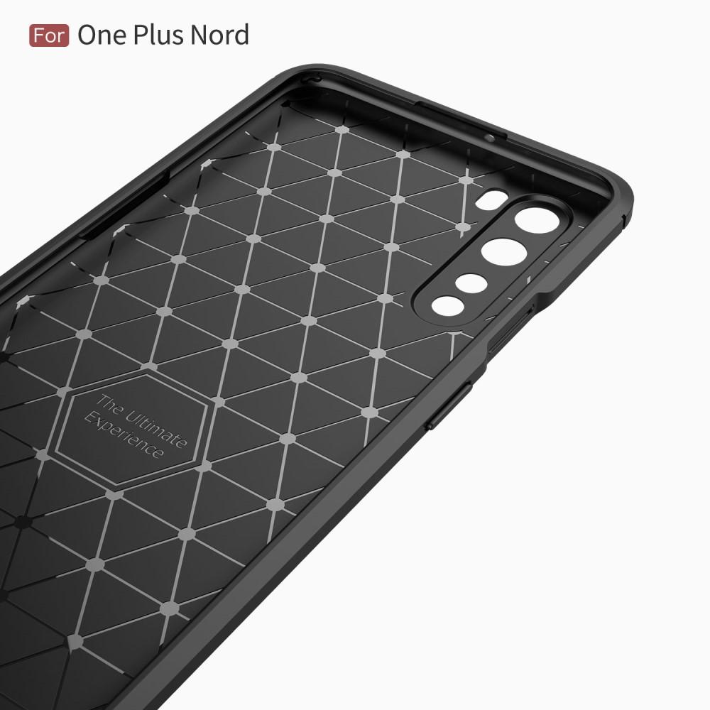  OnePlus Nord Skal TPU Brushed Svart