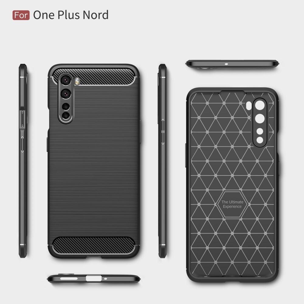  OnePlus Nord Skal TPU Brushed Svart